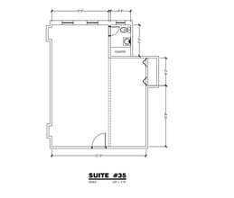 109-113 S Orange Ave, South Orange, NJ à louer Plan d’étage– Image 2 sur 3