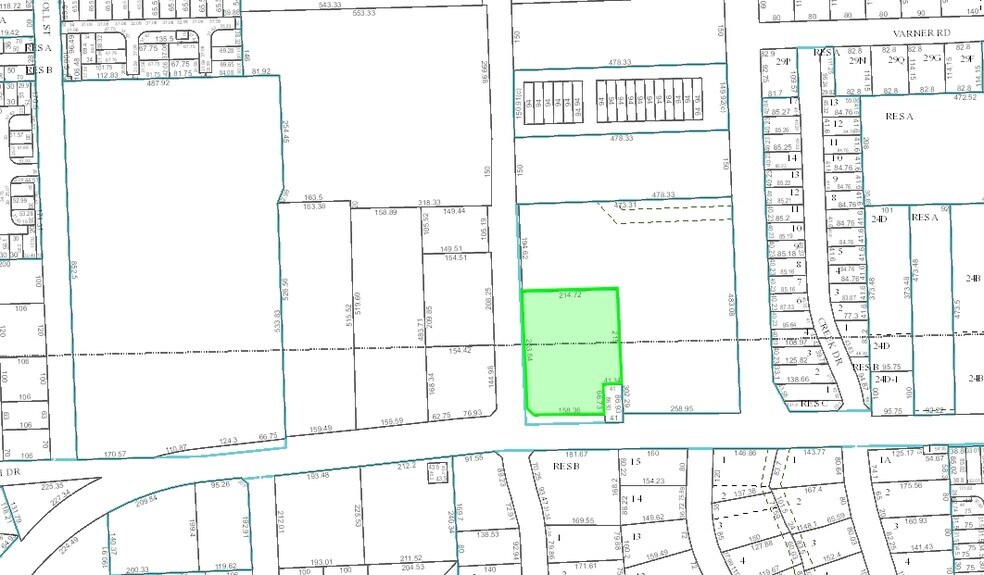 8760 Long Point Rd, Houston, TX à louer - Plan cadastral – Image 3 sur 3