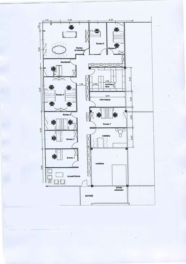 29 RUE ECOLE NORMALE, Bordeaux, GIR 33200 - Lot 190 - - Plan d’étage - Image 1 of 5