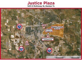 Plus de détails pour 1437 E McKinney St, Denton, TX - Local commercial à vendre