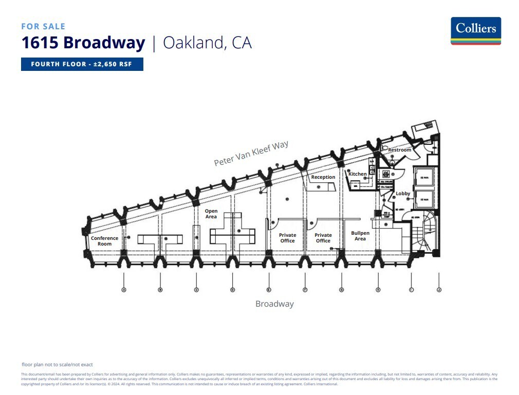 1615 Broadway, Oakland, CA 94612 - Lot 400 - - Plan d’étage - Image 1 of 1