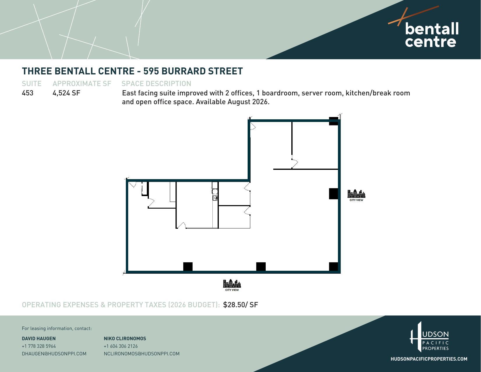 595 Burrard St, Vancouver, BC à louer Plan d’étage– Image 1 sur 1