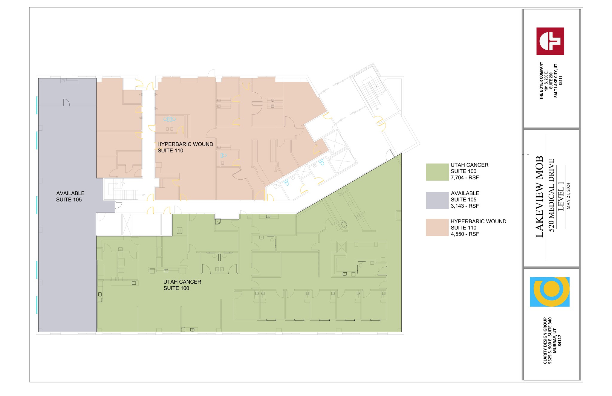 520 Medical Dr, Bountiful, UT à louer Plan de site– Image 1 sur 1