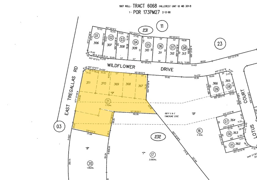 2711 Hillcrest Ave, Antioch, CA à louer - Plan cadastral – Image 2 sur 6