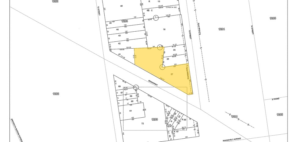 7235 Broadway, Jackson Heights, NY à louer - Plan cadastral – Image 2 sur 2