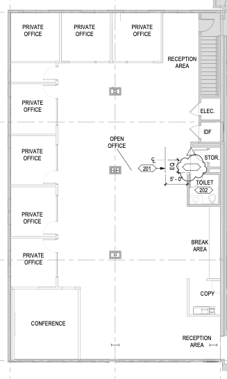 631 Wilshire Blvd, Santa Monica, CA à louer Plan d’étage– Image 1 sur 1