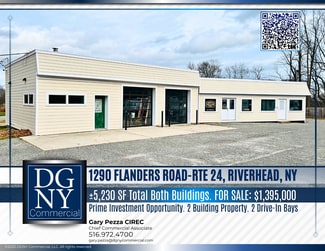 Plus de détails pour 1290 Flanders Rd, Riverhead, NY - Local commercial à vendre