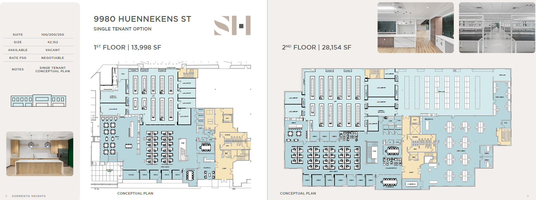 9980 Huennekens St, San Diego, CA à louer Plan d’étage– Image 1 sur 1