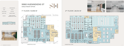 9980 Huennekens St, San Diego, CA à louer Plan d’étage– Image 1 sur 1