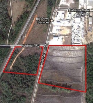 Plus de détails pour Todd Acres Rd, Theodore, AL - Terrain à vendre
