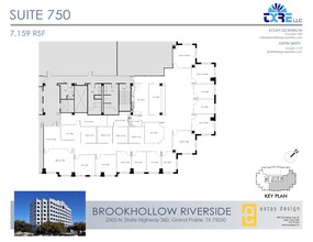 2505 N State Highway 360, Grand Prairie, TX à louer Plan d’étage– Image 2 sur 2