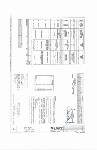 4105 Esters Rd, Irving, TX à vendre - Plan de site – Image 2 sur 5