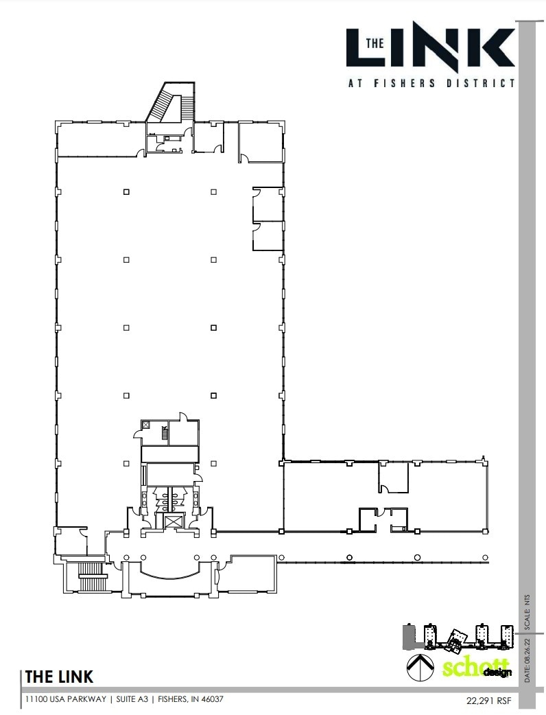 11100 USA Pky, Fishers, IN à louer Plan d’étage– Image 1 sur 1