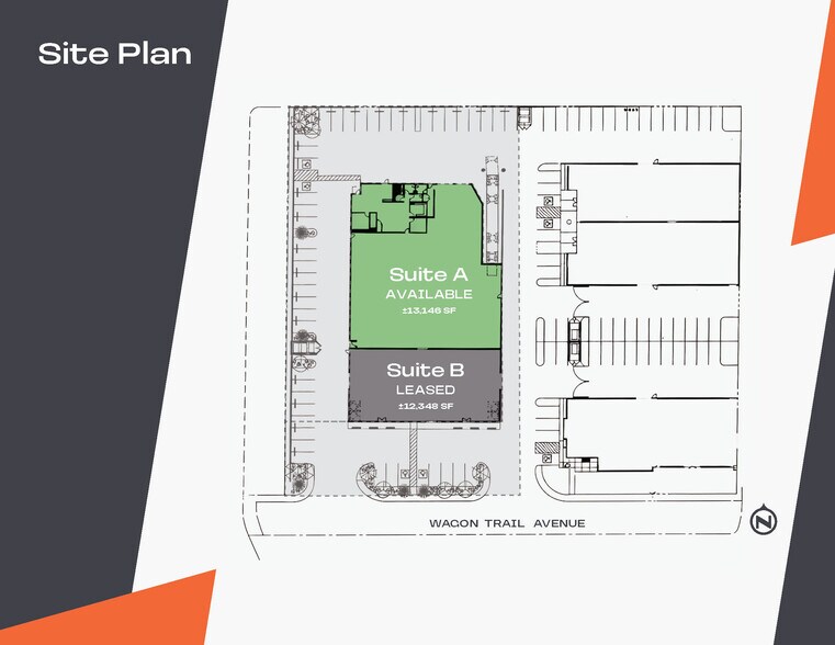 4280 Wagon Trail Ave, Las Vegas, NV à vendre - Plan de site – Image 2 sur 7