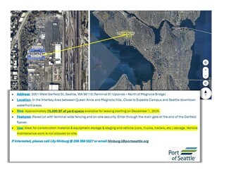 Plus de détails pour 2001 W Garfield St, Seattle, WA - Terrain à louer