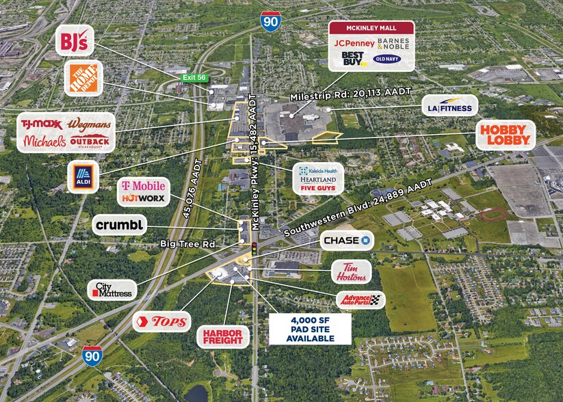 4250 McKinley Pky, Hamburg, NY à louer - Aérien – Image 2 sur 3