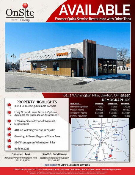 6242 Wilmington Pike, Dayton, OH à louer - Photo de l’immeuble – Image 2 sur 5