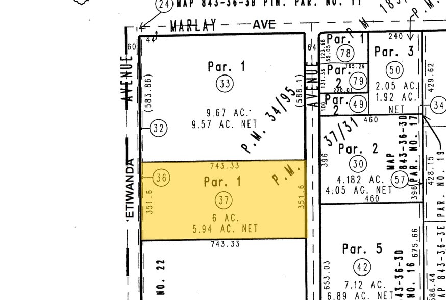 11700 Industry Ave, Fontana, CA à louer - Plan cadastral – Image 2 sur 5