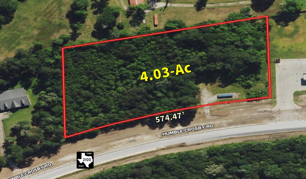 26632 FM 2100, Huffman, TX à vendre - Aérien – Image 2 sur 4