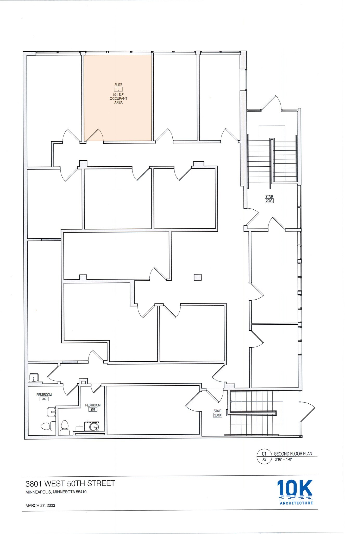 3801 W 50th St, Minneapolis, MN à louer Plan d’étage– Image 1 sur 1