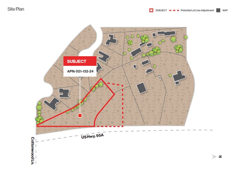 0 Hwy 95A, Fernley, NV à vendre - Plan de site – Image 2 sur 2
