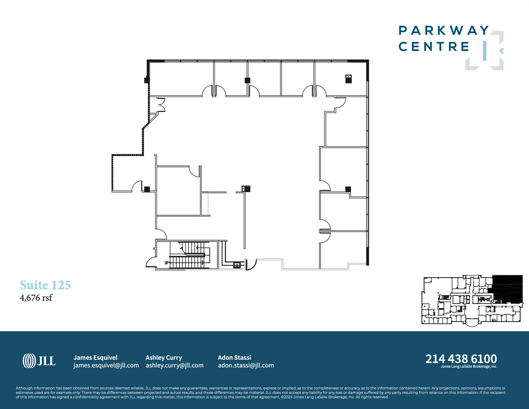 2901 N Dallas Pky, Plano, TX à louer Plan d’étage– Image 1 sur 1