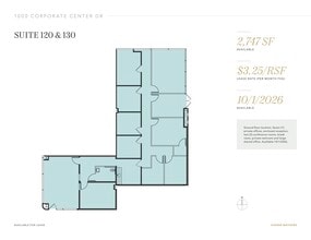 900 Corporate Center Dr, Monterey Park, CA à louer Plan d’étage– Image 1 sur 1