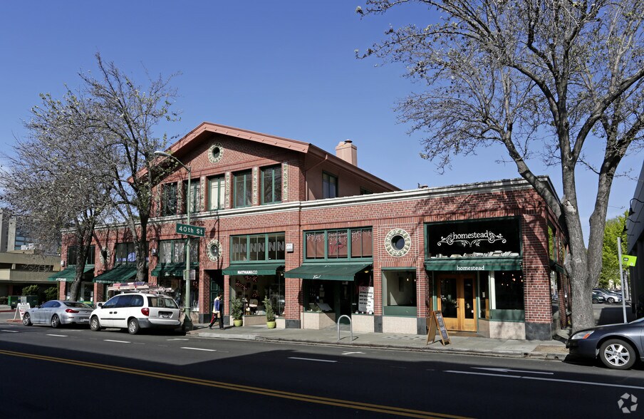 4001-4029 Piedmont Ave, Oakland, CA à louer - Photo de l’immeuble – Image 1 sur 2