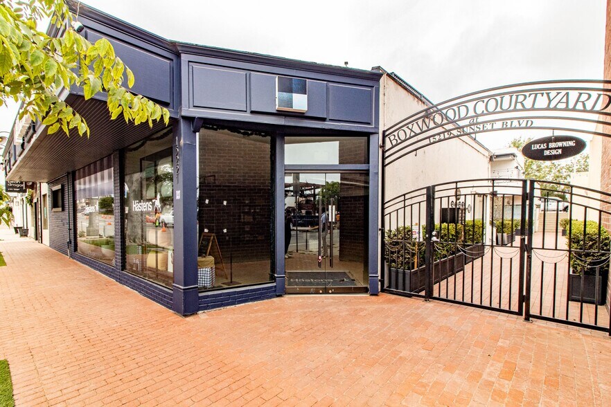 15219-15221 W Sunset Blvd, Pacific Palisades, CA à louer - Photo de l’immeuble – Image 3 sur 12