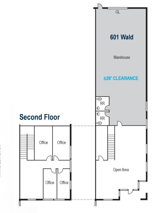641-671 Wald, Irvine, CA à louer Plan d’étage– Image 1 sur 1