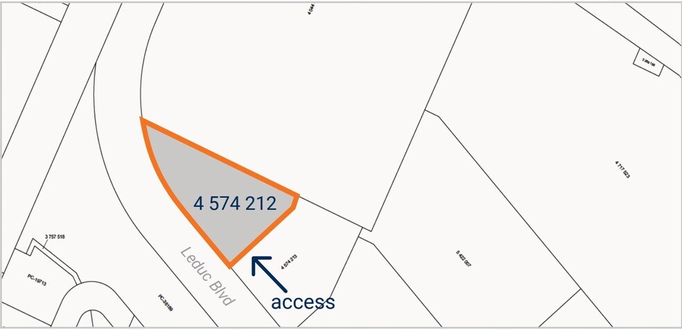 Land DIX30, Brossard, QC à vendre - Plan cadastral – Image 2 sur 2