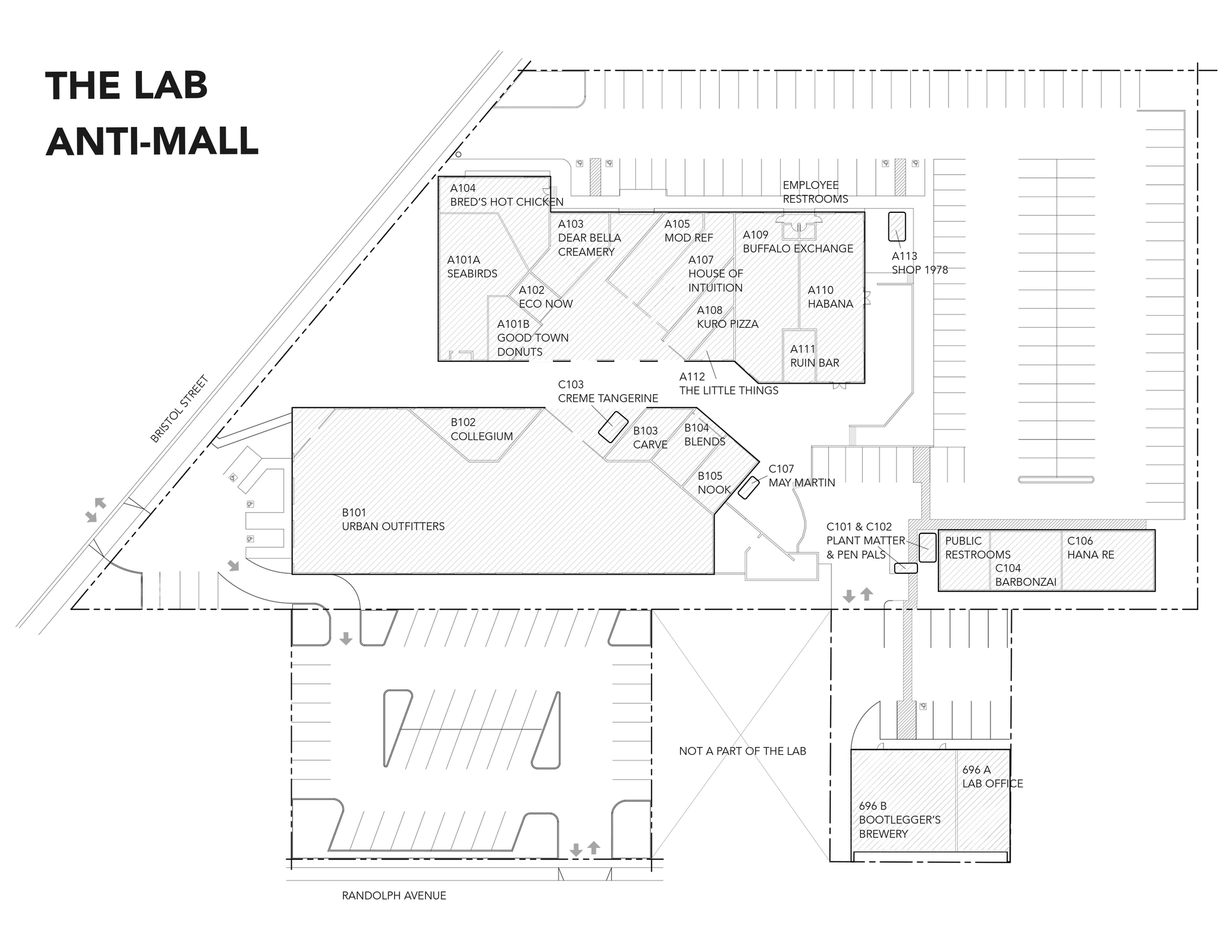 2930 Bristol St, Costa Mesa, CA à louer Plan de site– Image 1 sur 1