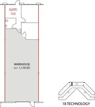 16 Technology Dr, Irvine, CA à louer Plan d’étage– Image 1 sur 1
