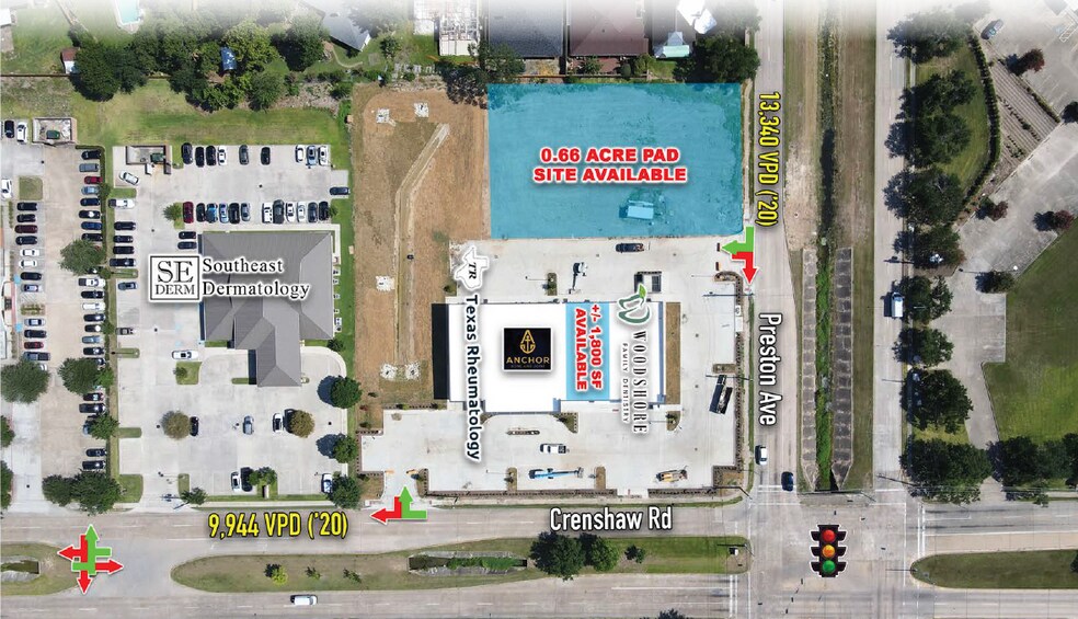 Preston Road, Pasadena, TX à louer - Plan de site – Image 3 sur 4