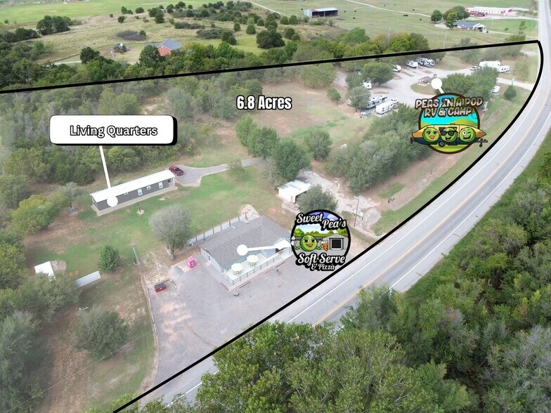 912-921 N Rush Ave, Rush Springs, OK à vendre - Photo de l’immeuble – Image 1 sur 3