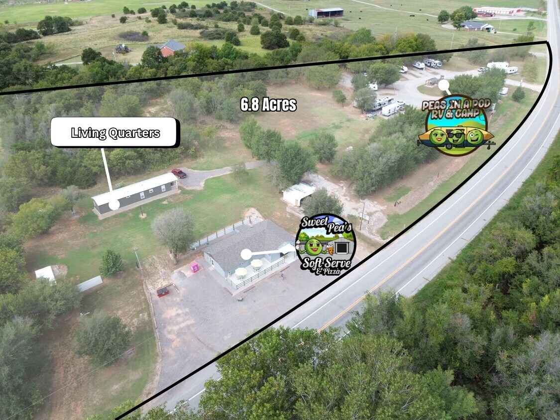 912-921 N Rush Ave, Rush Springs, OK à vendre Photo de l’immeuble– Image 1 sur 4