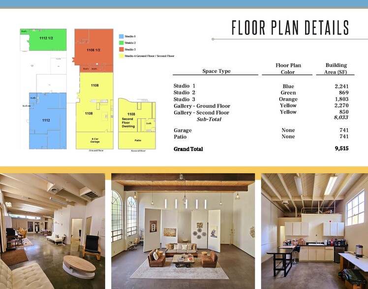 1108 Tamarind Ave, Los Angeles, CA à vendre - Plan d’étage – Image 2 sur 10