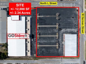 3670 N L St, Pensacola, FL - Vue aérienne  vue de carte - Image1