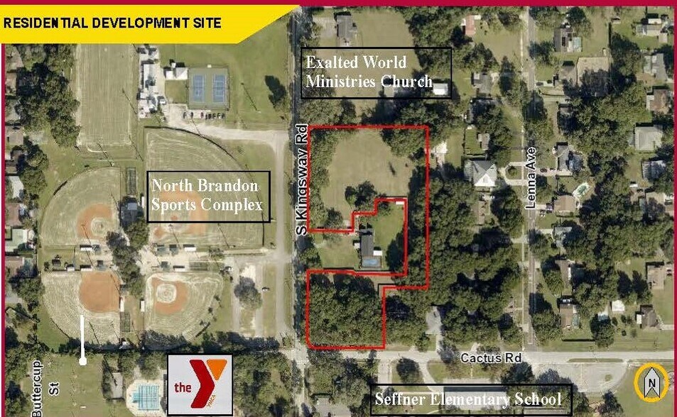 2902 S Kingsway Rd, Seffner, FL à vendre - Aérien – Image 2 sur 11