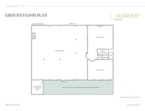 250 Dore St, San Francisco, CA à louer Plan d’étage– Image 1 sur 3