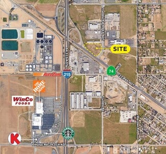 Plus de détails pour NWQ Highway 74 & Highway 74, Perris, CA - Terrain à louer