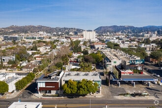 6615-6621 Melrose Ave, Los Angeles, CA - Vue aérienne  vue de carte