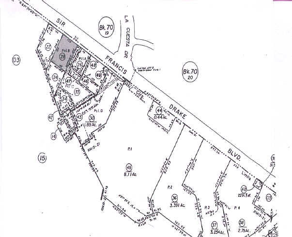 511 Sir Francis Drake Blvd, Greenbrae, CA à vendre - Plan cadastral – Image 3 sur 7