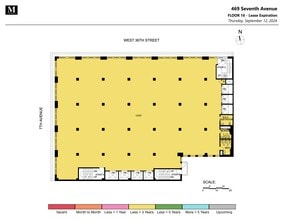469 Seventh Ave, New York, NY à louer Plan de site– Image 1 sur 1