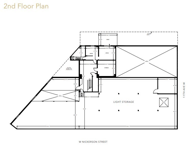 1110 W Nickerson St, Seattle, WA à vendre - Plan d’étage – Image 3 sur 3