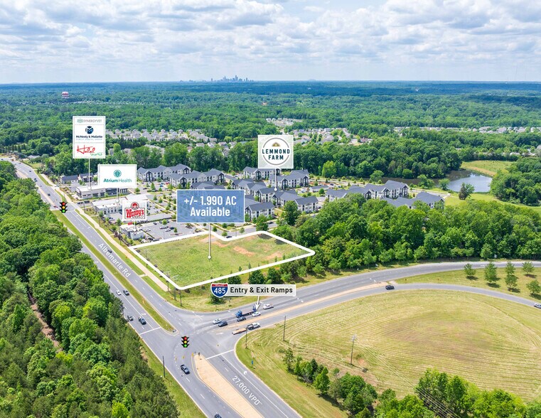 Albemarle Rd, Charlotte, NC à louer - Aérien – Image 3 sur 5