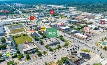 10725 W Greenfield Ave, West Allis, WI - VUE AÉRIENNE  vue de carte