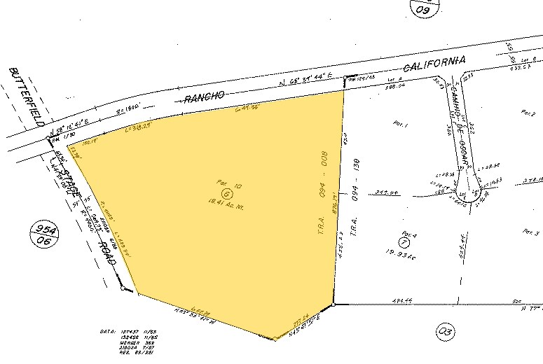 31927 Rancho California Rd, Temecula, CA à vendre - Plan cadastral – Image 2 sur 4