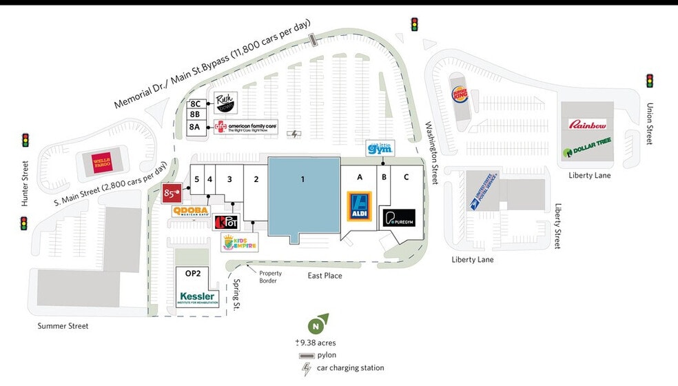 2-4 Memorial Dr, Lodi, NJ à louer - Plan de site – Image 3 sur 10