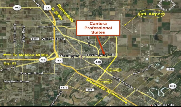 1713 E Tyler Ave, Harlingen, TX à louer - Aérien – Image 3 sur 7